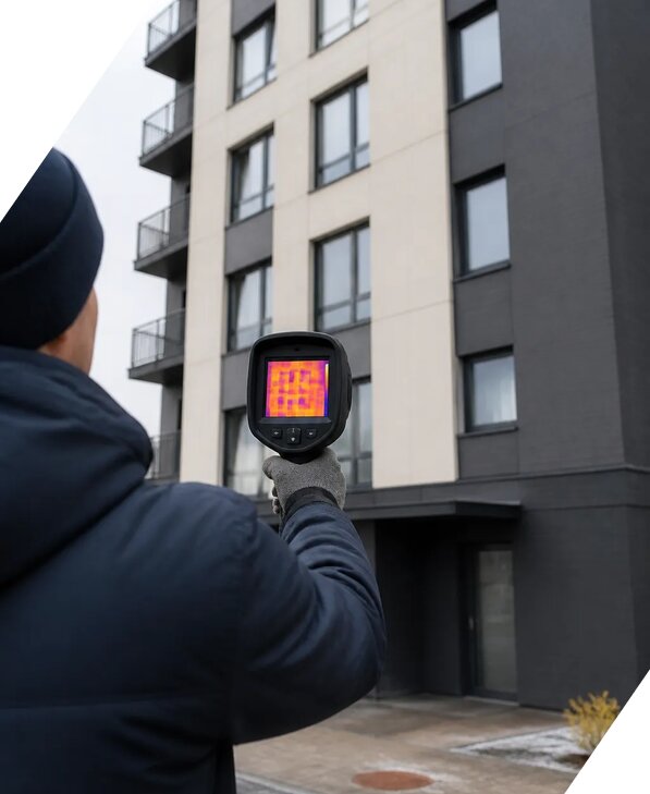 Тепловизионное обследование зданий в Глазове от 5102 р. | ЭкспертизаРоссия